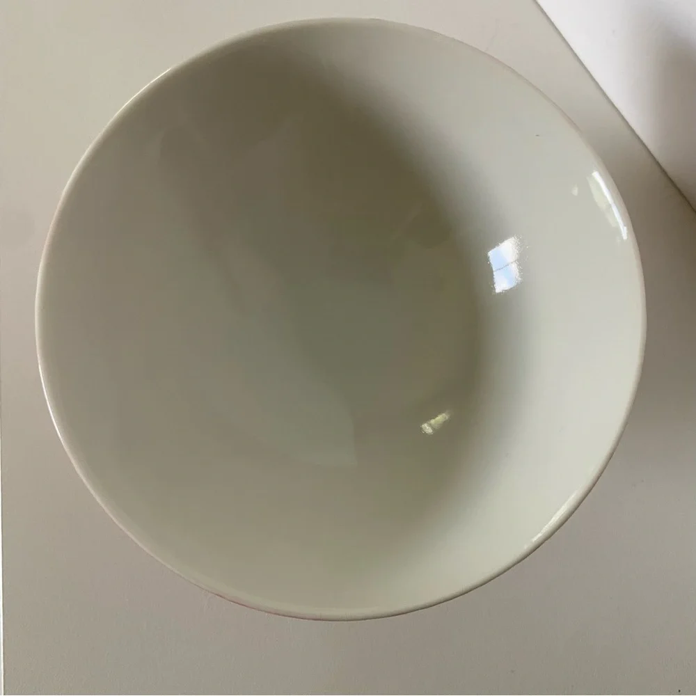 Vintage Pier 1 Imports Rice Bowls Pink Textured EUC 4.75” Splatter Ceramic